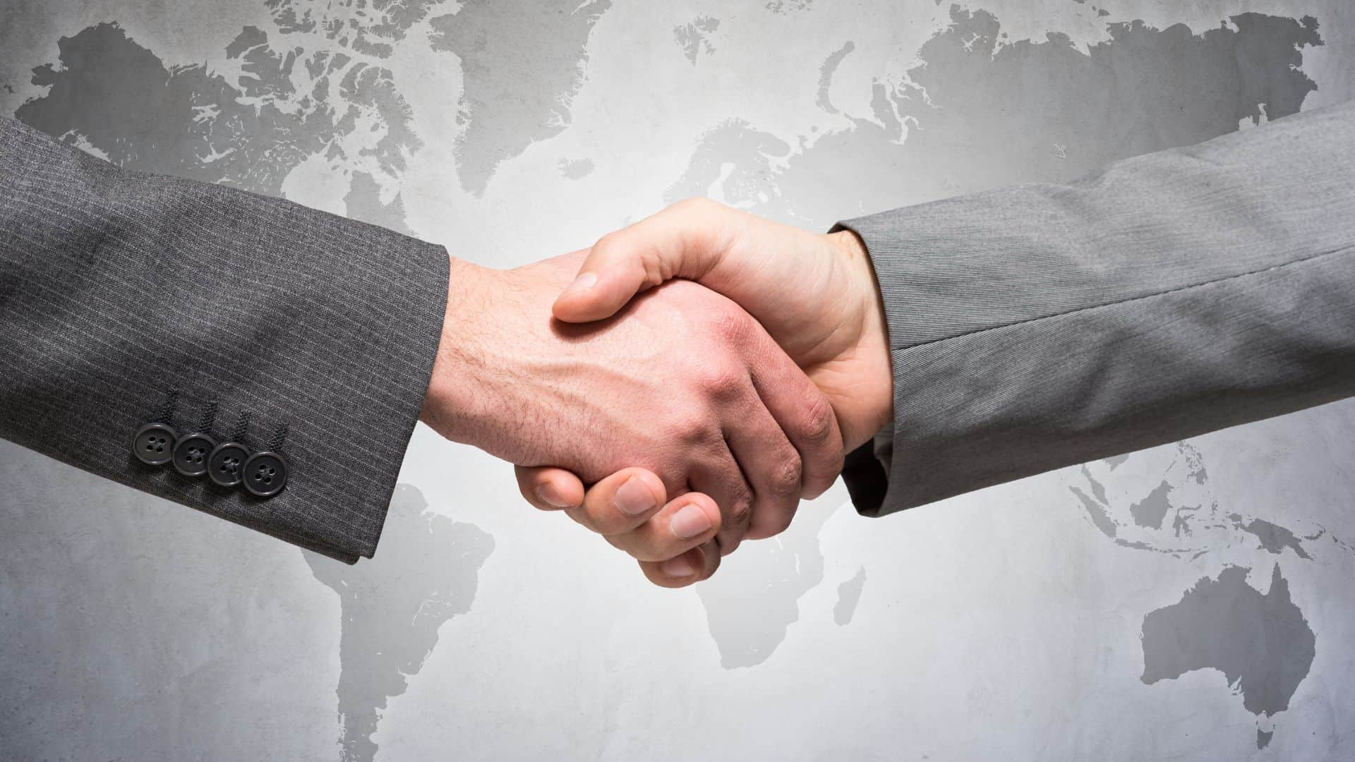 shake hands